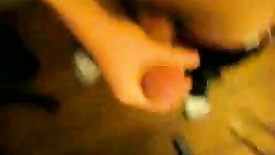 POV of a twink stroking and cumming boys porn