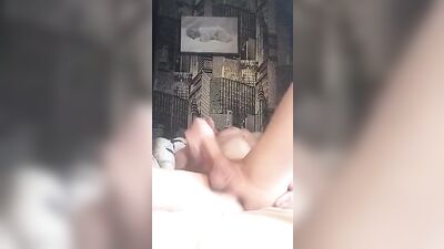Dude is interupted when wanking