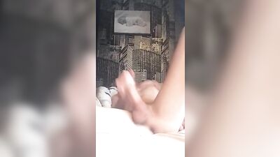 Dude is interupted when wanking