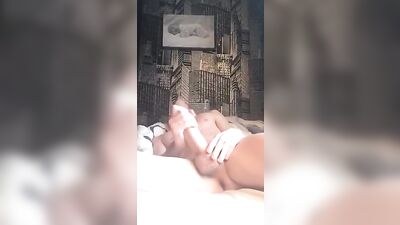 Dude is interupted when wanking