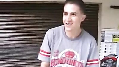 Emo twink barebacks and gets creampie