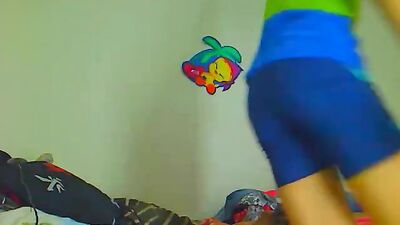 Two smoothie latino boy wank on cam