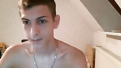 Cute Blond boy loves to show off