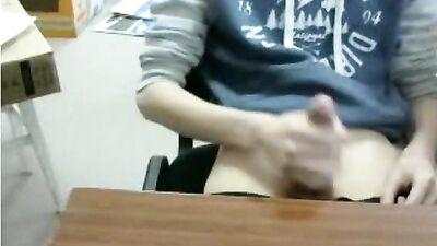 18 y.o. office hard handjob