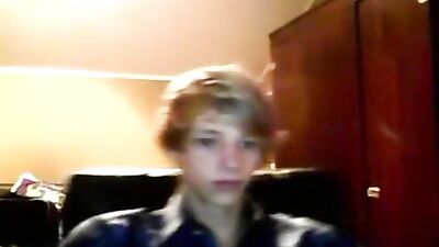 Cute Blond Dutch Cam Boy Wanks And Cums