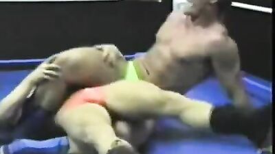 Horny and Naked Wrestlers.