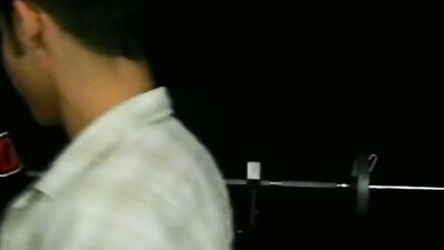 Interracial Threesome with Black Gay Gangsta