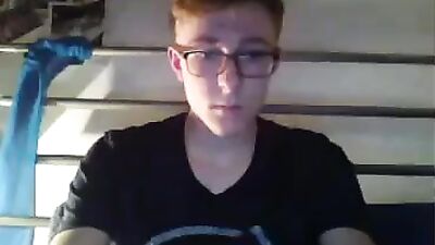 Cute boy with 2 Fingers in ass