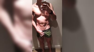 Cute boy with big cock