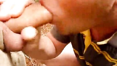 Boys blow-job outside