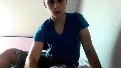 What a pleasure to watch handsome boy all smooth masturbate