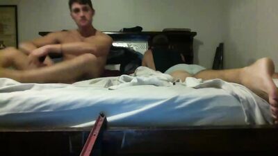 Cum with friends help