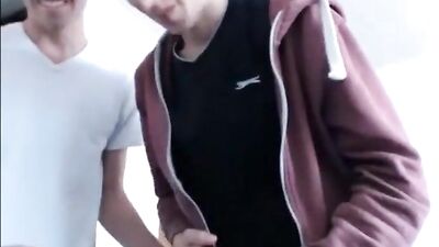 Friend Eats Precum On Cam, HOTTT