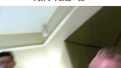 Cute boy fuck a muscle man