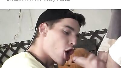 His wank the dick for cumming