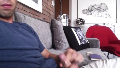 Young Dude Pulls His Small Dick