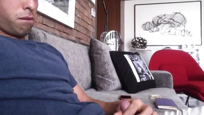 Young Dude Pulls His Small Dick