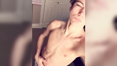 Skinny Blue Eyed Boy Teases