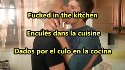 Facked in the kitchen HD