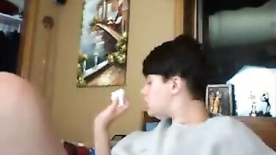 Gay Teen Cums On Web Cam