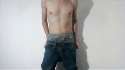 [video 5] sag in grey boxers (censored)
