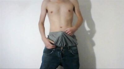 [video 5] sag in grey boxers (censored)