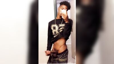 Black formidable boy