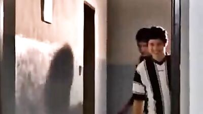 Nice locker room sex including handjob