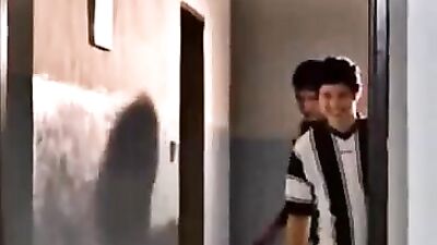 Nice locker room sex including handjob