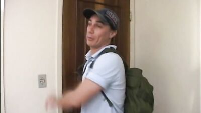 College Latino Buddies on Awesome Anal Pounding