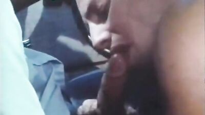 Retro Peter North Does Man Sex in Van