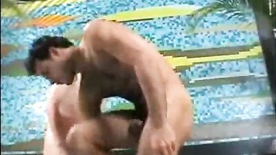 Fuck by the pool