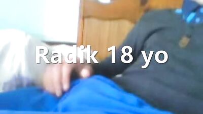 18 yo Radik has a cam wank