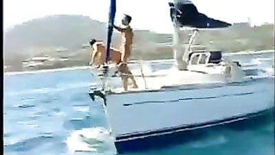 Hungarian boys fall for each other in the sea