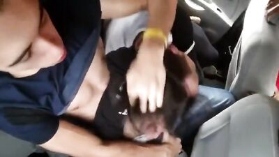 Backseat Blowjob Teen Boy Porn