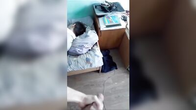 Sleeping with my Amateur Fetish Buddy: Naughty Night Fun