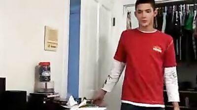 Breeding Nerdy Bottom - College Stud Action Big Cocks