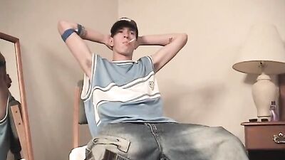 GayTubes Hottest Straight Boy Serviced by Two Gay Masters!