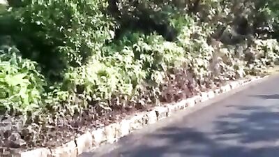 Blond Bike Fun Public Boys Outside Adventure!