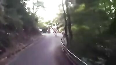 Blond Bike Fun Public Boys Outside Adventure!