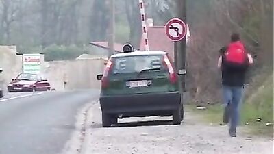 Hitch-Hiker - English Twink Cumshot