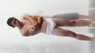 Gay Porn: Hot Men at the Fountain - Public Outdoor Fun!