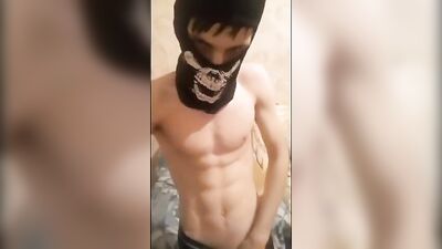 Skull Mask Teen Boy - A Gay Porn Video Adventure