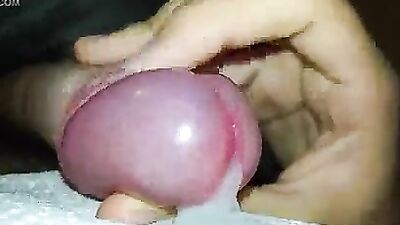 Gay Porn Cumshot Delight - Frenulum Jacking & Masturbation!