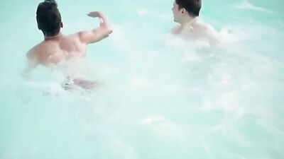 Bareback Fun in the Sun: 21 Hottest Gay Boys Porn Party by the Pool!