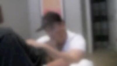 Latino blowjob and cums