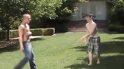 Curious Hotties Fuck Outdoors