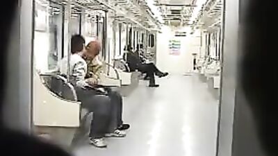 Gay Koreans Blowjob on Train (Hidd*en Cam)