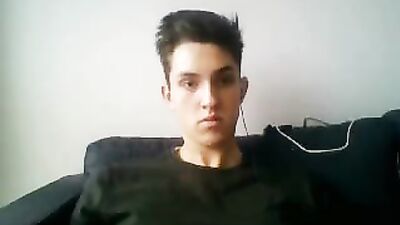 German Cutie Fingering His Big Ass On Doggy Style On Cam