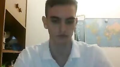 Austrian Cutie Cums On Cam (Big Smooth Cock)